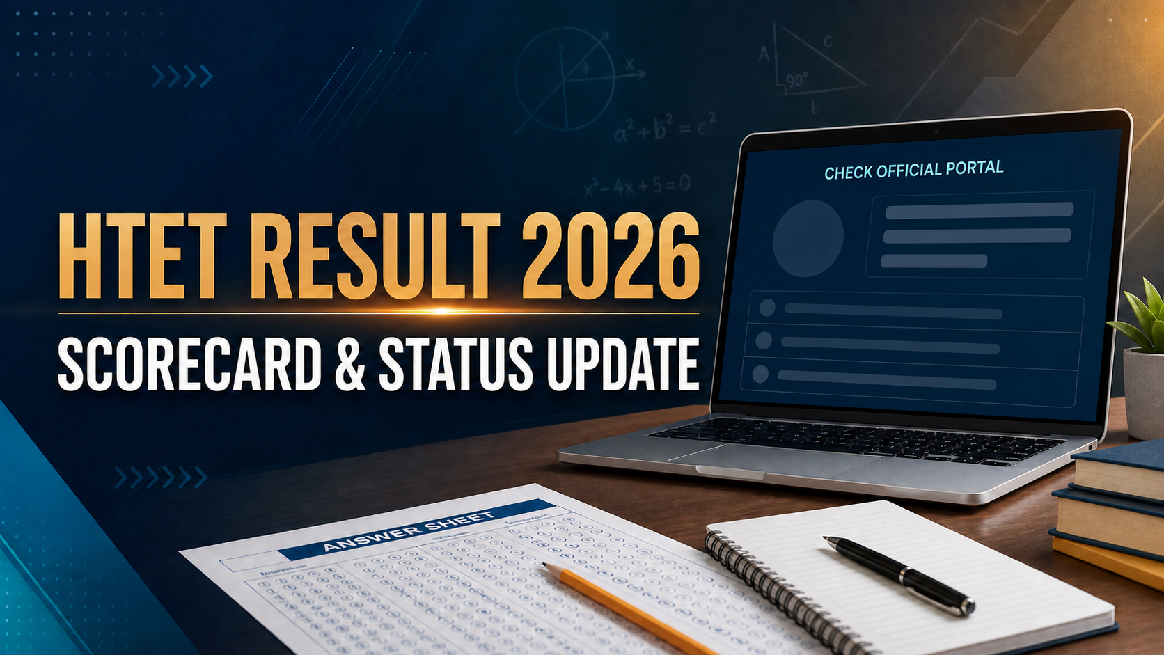 Cover image for HTET Result 2026 – Check Scorecard and Result Status