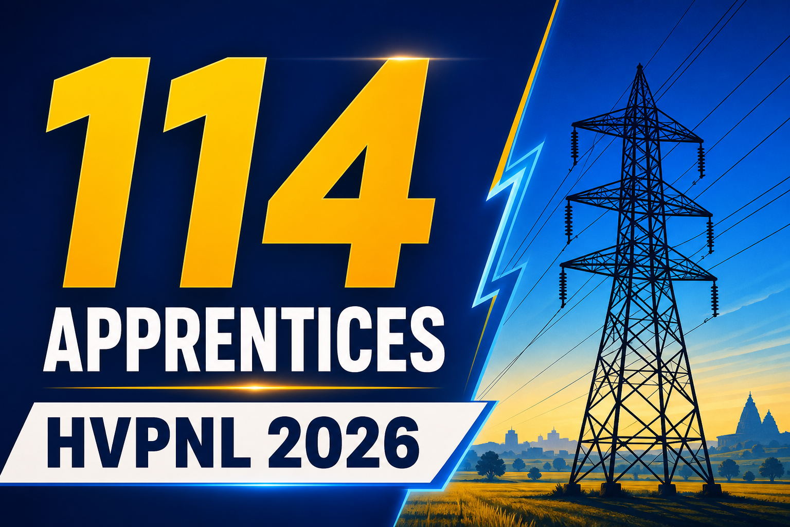Cover image for HVPNL Apprentice Recruitment 2026 – 114 Posts